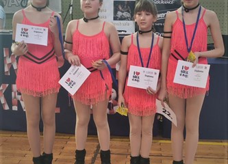 Nove medalje za plesni klub Vega: Odlični rezultati juniora