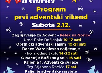 Advent u Gorici: Večeras otvorenje, paljenje adventske svijeće i koncert Gelato Sisters