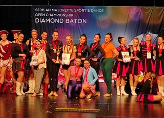 Deset koreografija – deset zlata! Barbare briljirale na Diamond baton plesnom natjecanju