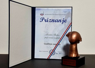 Tomislavu Špoljaru Godišnja nagrada za dosadašnja pedagoška postignuća