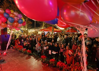 FOTO: Mališani uživali u dječjem dočeku Nove godine