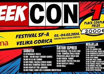 GEEKCon festival danas i sutra u Velikoj Gorici